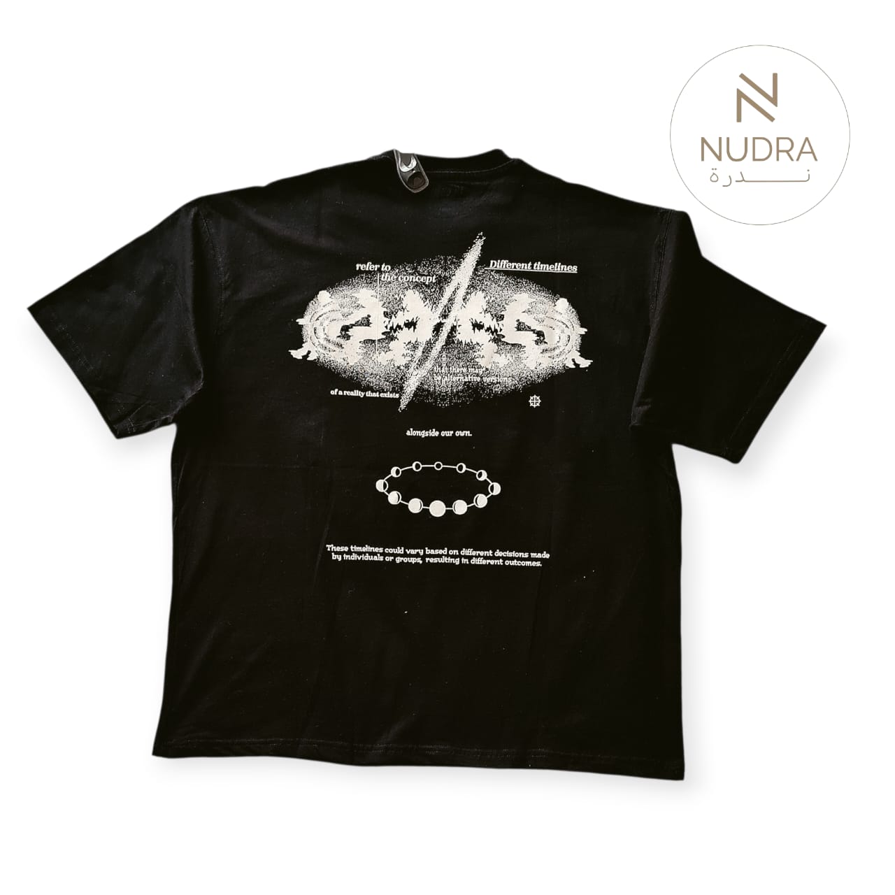Men's Parallel Reality Black Graphic Tee